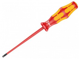 Wera Kraftform Plus VDE Slimline Screwdriver Slotted 3.5 x 100 £8.99